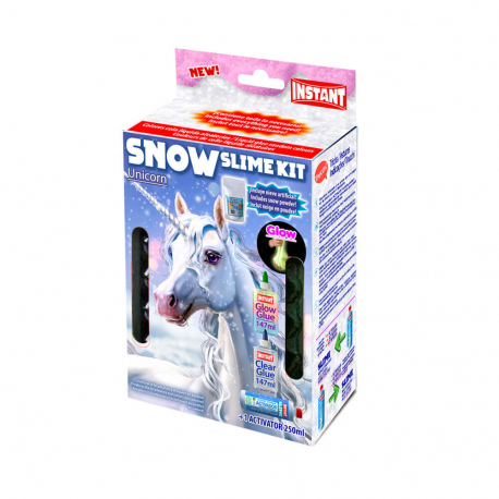 Kit pour fabriquer son SLIME SNOW - Thème LICORNE