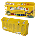 2 packs de 12 Couleurs Playcolor Basic One + 1 Offert