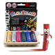 Lot de 2 Packs de 6 Sticks de Gouache Solide Basic & Metal + 1 Pack de 6 Sticks Pastel offert